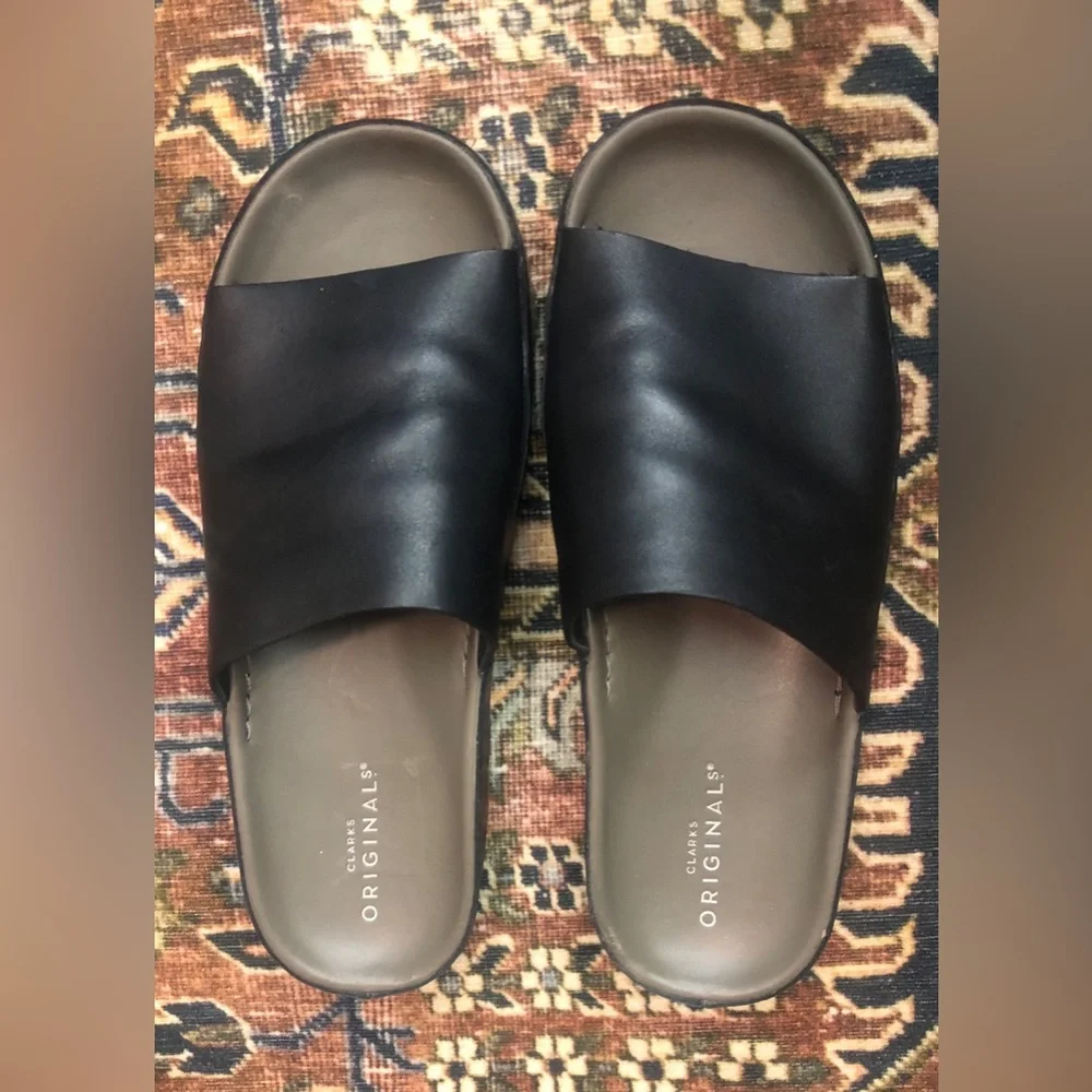 Clark’s Original Leather Slide - Picture 3 of 8